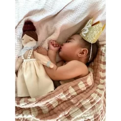 Crane Baby Cotton Muslin Jacquard Baby Reversible Blanket -Baby World Shop GUEST 8bad6a95 cf1c 4849 bd84 2933a00012fd