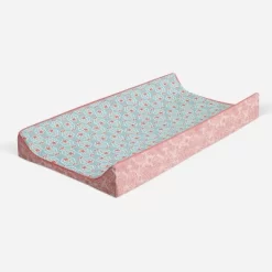 Bacati - Sophia Paisley Aqua/Coral Floret Changing Pad Cover -Baby World Shop GUEST 8bc4e0ba 81ad 4a03 a5ae bc332a4fba2e