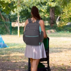 Fisher Price Fisher-Price Kaden Backpack Diaper Bag - Aqua/Gray -Baby World Shop GUEST 8cd3e4bd d87b 4b61 bcb3 62e3777ef51d