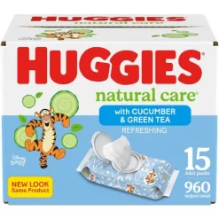 Huggies Natural Care Refreshing Scented Baby Wipes (Select Count) -Baby World Shop GUEST 8dec4611 6c63 42fa 8b48 127d8b6966d5