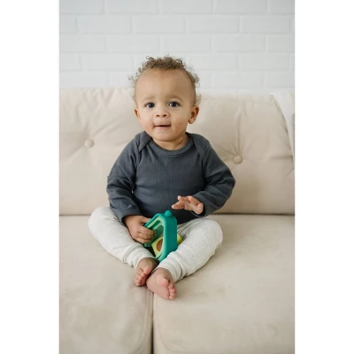 Chewbeads Stacker Teether - Avocado 7 Chewbeads Stacker Teether - Avocado - Image 5