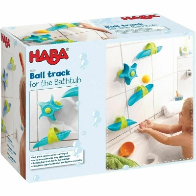 HABA Bathtub Ball Track Play Set 4 HABA Bathtub Ball Track Play Set - Image 2