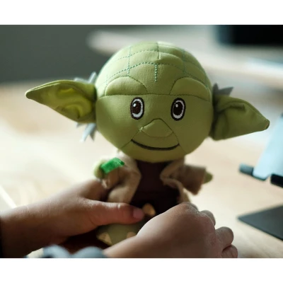 Seven20 Star Wars Yoda Stylized Plush Character And Enamel Pin | Measures 7 Inches Tall 4 Seven20 Star Wars Yoda Stylized Plush Character And Enamel Pin | Measures 7 Inches Tall - Image 2