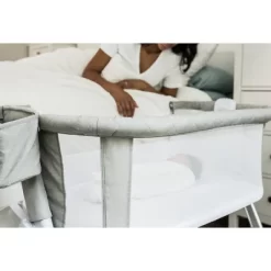 Baby Delight Beside Me Dreamer Deluxe Bassinet And Bedside Sleeper - Quilted Pebble Gray -Baby World Shop GUEST 91f90fc7 028d 4fab aa14 81d5371d67c0