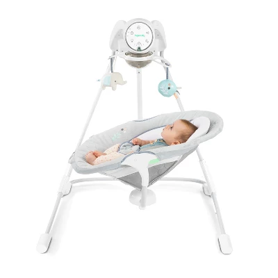 Ingenuity Inlighten Soothing Baby Swing - Dakota 5 Ingenuity Inlighten Soothing Baby Swing - Dakota - Image 3