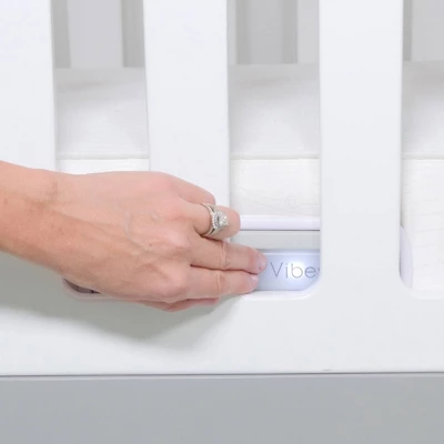 Contours Vibes 2-Stage Soothing Vibrations Crib Mattress And Toddler Mattress - White 9 Contours Vibes 2-Stage Soothing Vibrations Crib Mattress And Toddler Mattress - White - Image 7