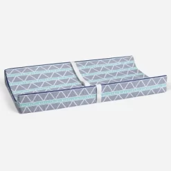 Bacati - Liam Aqua/Navy Large Triangles Quilted Muslin Changing Pad Cover 12 Bacati - Liam Aqua/Navy Large Triangles Quilted Muslin Changing Pad Cover -Baby World Shop GUEST 9364820a 3aee 45af ba4f c60fb05bf260