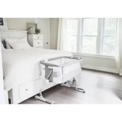 Baby Delight Beside Me Dreamer Deluxe Bassinet And Bedside Sleeper - Quilted Pebble Gray -Baby World Shop GUEST 9433a2dd 1c9c 44d7 b36a 85a15d3a6e60