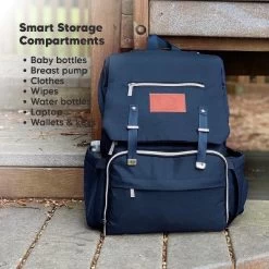 KeaBabies Explorer Diaper Bag Backpack, Large, Waterproof Baby Diaper Bags For Girl, Boy With Changing Pad -Baby World Shop GUEST 943c9d75 a77b 455e 95be 7b6df1ddc628