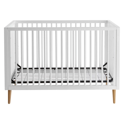 Contours Roscoe 3-in-1 Convertible Crib - White 3 Contours Roscoe 3-in-1 Convertible Crib - White