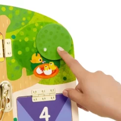Battat Education Knock-Knock Who's Inside? Lock & Latch Board -Baby World Shop GUEST 967a2ef9 9df6 45bb b548 c9b866b98f20