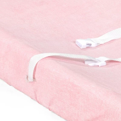 Lush Décor Unicorn Heart Rainbow Star Organic Cotton Changing Pad Cover - 2pk 5 Lush Décor Unicorn Heart Rainbow Star Organic Cotton Changing Pad Cover - 2pk - Image 3