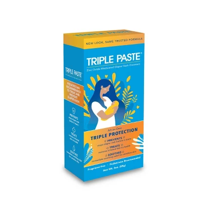 Triple Paste Diaper Rash Ointment - 3oz 4 Triple Paste Diaper Rash Ointment - 3oz - Image 2