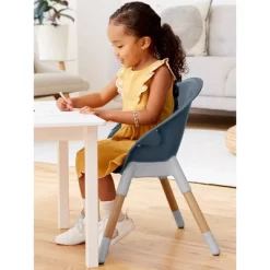 Skip Hop EON 4-in-1 Convertible HIgh Chair - Slate Blue -Baby World Shop GUEST 9966d821 a7f1 43ec 81c4 0f972441d2e3