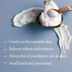 Wash With Water Plant Body Butter (Unscented), Vegan Healing Ointment Cream For Dry & Sensitive Skin, 7 Oz Tub