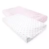 Luvable Friends Baby Girl Fitted Changing Pad Cover, Pink Chevron Dot, One Size 1 Luvable Friends Baby Girl Fitted Changing Pad Cover, Pink Chevron Dot, One Size -Baby World Shop GUEST 9b2ed655 7afa 4bac b3b2 bfa0c6a02069