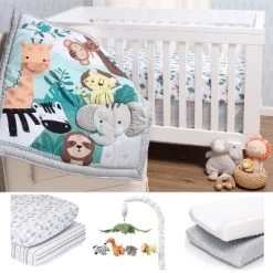 The Peanutshell Wild Kingdom Crib Bedding Set, 3pc To 12 Pc, Safari Animals -Baby World Shop GUEST 9b953230 02b6 44ad ae5d 07a664767b02