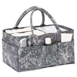 Sammy & Lou Printed Felt Storage Caddy - Floral -Baby World Shop GUEST 9bbe4449 3c7d 41e5 b674 6a266e1534fb