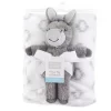 Hudson Baby Unisex Baby Plush Blanket With Toy, Snuggly Donkey, One Size -Baby World Shop GUEST 9d22cf4f b887 446e 80e9 c7aa80c3f9eb
