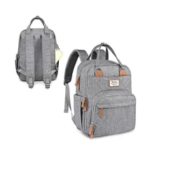 RUVALINO Large Diaper Bag Backpack, Multifunction Travel Maternity Baby Changing Bags