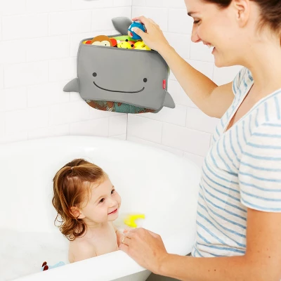 Skip Hop Moby Corner Bath Organizer - Gray 5 Skip Hop Moby Corner Bath Organizer - Gray - Image 3