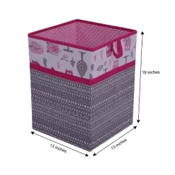 Bacati - Owls Pink/Gray Girls Collapsible Laundry Hamper -Baby World Shop GUEST a01afdd3 4af3 41fb 9d9d 0d2255cba950
