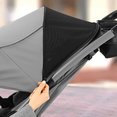 Chicco Mini Bravo Plus Travel System - Slate Gray 8 Chicco Mini Bravo Plus Travel System - Slate Gray - Image 6