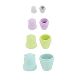 Hudson Baby Infant And Toddler 4pc Nesting Doll Set, Bear, One Size