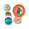 Baby Fanatic Wood Rattle 2 Pack - NFL Miami Dolphins Baby Toy Set -Baby World Shop GUEST a1acfbca 567d 4cb7 90eb 3a5bf298b1e7