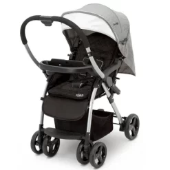 Jeep By Delta Children Unlimited Reversible Handle Stroller - Gray Tweed -Baby World Shop GUEST a3550d5c d3d2 4734 b4c2 8e7f894a0b3e