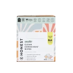 The Honest Company Plant-Based Baby Wipes Made With Over 99% Water - Sunburst - 864ct -Baby World Shop GUEST a362b109 1a52 495f bca8 ac25954dbb72