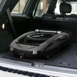 Delta Children Jeep Everest 2-in-1 Child Bike Trailer And Stroller - Gray -Baby World Shop GUEST a3a71242 bcb0 420b a886 225a22e7477f