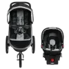 Graco Fast Action Fold Jogger Click Connect Travel System - Gotham