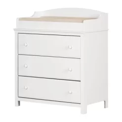 Cotton Candy Changing Table With Drawers - Pure White - South Shore -Baby World Shop GUEST a6d85ec5 e06a 4027 8d79 673a4b0bd71a