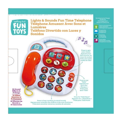 Nothing But Fun Toys Fun Time Musical Telephone With Lights & Sounds 4 Nothing But Fun Toys Fun Time Musical Telephone With Lights & Sounds - Image 2