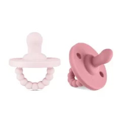 Ryan & Rose Flat Pacifier - 2pk -Baby World Shop GUEST a8b0efe3 ca87 4c06 aa00 d1618eb13a1b