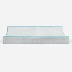 Bacati - Petals Quilted Muslin Changing Pad Cover Aqua 13 Bacati - Petals Quilted Muslin Changing Pad Cover Aqua -Baby World Shop GUEST a8df8098 0815 45c5 9b0d f5566e888664
