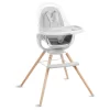 Munchkin Cloud Baby High Chair With 360° Swivel - Clear
