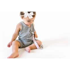 Copper Pearl Bloom Binky Pacifier Clip Set - 3ct -Baby World Shop GUEST aa5d8eeb 47c8 439f 9c91 dc64ae417e75