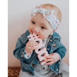 Hudson & Heart Company #Ouch Teetheword Baby Teether - Pink 2.7oz -Baby World Shop GUEST aab94bc5 edfd 44cc ac80 9cf0186642d4