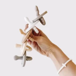 Ryan & Rose Cutie PAT Pacifier Kit - Neutral - 5pc -Baby World Shop GUEST ab242a0c fe4c 4302 9120 88650e2e2b44