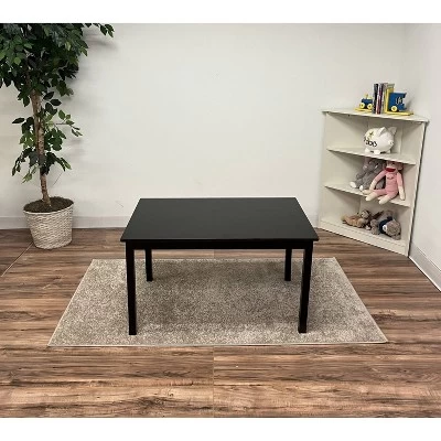 Rectangle Table With 4 Chairs Espresso - Gift Mark 4 Rectangle Table With 4 Chairs Espresso - Gift Mark - Image 2