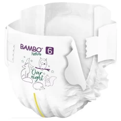 Bambo Nature Baby Baby Diaper Size 6 Over 35 Lbs. 1000021012, 160 Ct