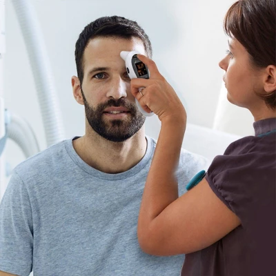 Mobi Ultra Pulse Talking Ear, Forehead Digital Thermometer With Pulse Rate, Diagnostic Fever Indicator And Memory Log 6 Mobi Ultra Pulse Talking Ear, Forehead Digital Thermometer With Pulse Rate, Diagnostic Fever Indicator And Memory Log - Image 4