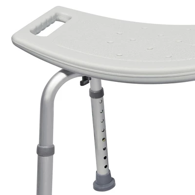 McKesson Bath Bench Aluminum Shower Seat, 300 Lbs Capacity, 1 Count 6 McKesson Bath Bench Aluminum Shower Seat, 300 Lbs Capacity, 1 Count - Image 4