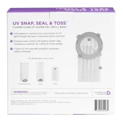Munchkin UV Snap, Seal & Toss Diaper Pail Refill Bags - 20pk