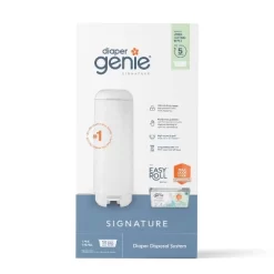 Diaper Genie Signature Pail - White -Baby World Shop GUEST b0f343b2 94eb 4f72 902f bb4776a48418