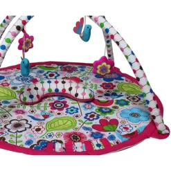 Bacati - Baby Activity Gyms & Playmats (Botanical Pink/Multi)