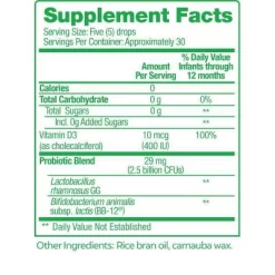 Culturelle Baby Immune + Digestive Support Probiotic Drops For Infants & Newborns - 0.3 Fl Oz 9 Culturelle Baby Immune + Digestive Support Probiotic Drops For Infants & Newborns - 0.3 Fl Oz -Baby World Shop GUEST b2be542f af65 47f6 b05d 5c484a0873d9