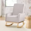 Delta Children Drew Rocking Chair - Cloud Gray And Natural -Baby World Shop GUEST b3c2e146 fe03 4036 bfec 291d69f3a9e5